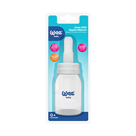 Wee Baby Anne Sütü Kaşıklı Biberon