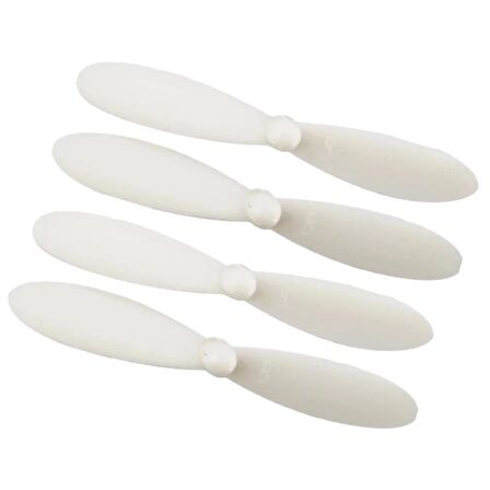 4'lü 5.5cm Beyaz Drone Pervanesi