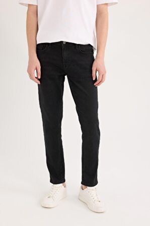 DeFacto Carlo Skinny Fit Normal Bel Dar Paça Dar Paça Jean Pantolon S2285AZ24AUNM40