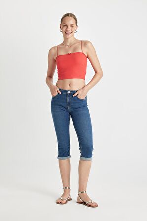 DeFacto Normal Bel Jean Kapri B9168AX24SMNM28