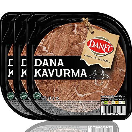Dana Kavurma I 100 g  3'lü