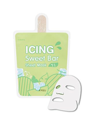 Kavun Özlü Canlandırıcı Maske APIEU Icing Sweet Bar Sheet Mask (Melon)