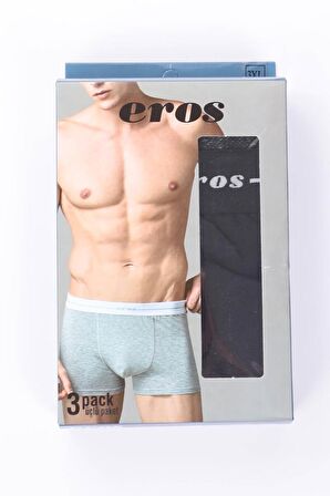 Eros Erkek Compact 3lü Boxer