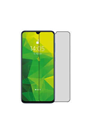 Samsung Galaxy A70 Hayalet Ekran Privacy Görünmez Gizli Tam Kaplayan Kırılmaz Cam