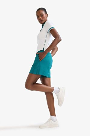 DeFactoFit Standart Fit Sporcu Kısa Paça Şort