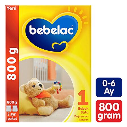 Bebelac 1 Devam Maması 800 Gram