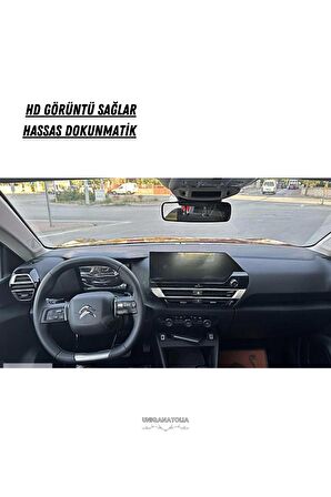 Citroen C4x 10 İnç 2021 2022 2023 Navigasyon ve Multimedya Uyumlu Nano Ekran Koruyucu