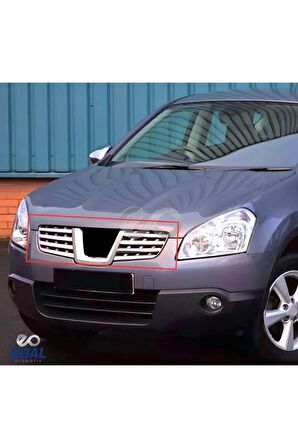 Nissan Qashqai Krom Ön Panjur 8 prç. 2007-2010 P. Çelik