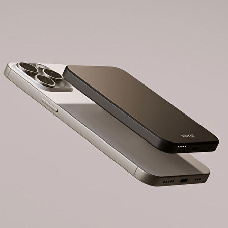 Woyax By Deji Magsafe Powerbank 5000 Mah 20w Hızlı Taşınabilir Batarya iPhone 12 13 14 15 16 Pro Max Mini - Siyah