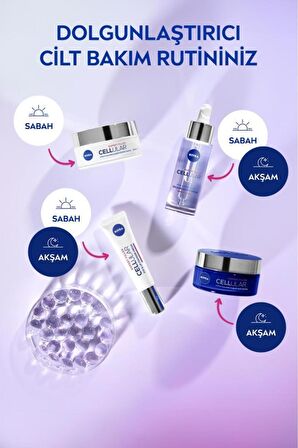 Nivea Cellular Expert Filler Sıkılaştıcı Göz Kremi 15ml, Çizgi Görünümü Azaltıcı, Kolajen, Nemlendirici