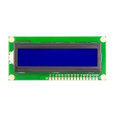 LCD1602 LCD Ekran (Sarı Mavi Arka Işıklı)