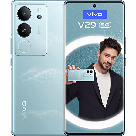 Vivo V29 5G Mavi 256 GB 8 GB Ram Akıllı Telefon (Vivo Türkiye Garantili)