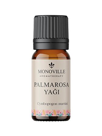 Palmarosa Uçucu Yağı  %100 Saf 10 ml ( Palmarosa Essential Oil ) 10 ml