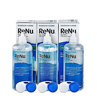 Renu Advanced Çok Amaçlı Lens Solüsyonu 360 ml 3 Adet