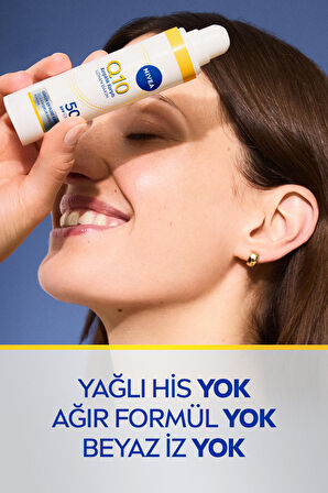 Q10 Günlük Gündüz Bakım Kremi SPF50 40ml