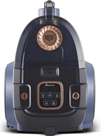 Karaca Vantuz Max Force Talky F1 Pet Başlıklı Midnight Blue Toz Hazneli