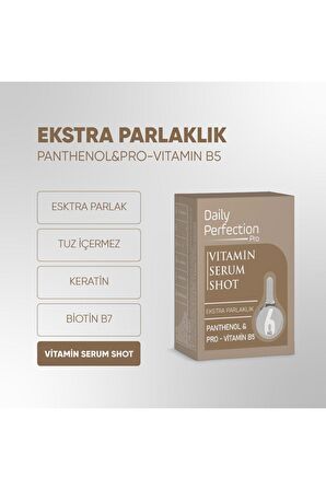 Vitamin Serum Shot No:6 Ekstra Parlaklık 2x6 ml