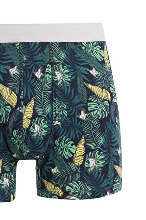 DeFacto Regular Fit Baskılı 3'lü Boxer C9568AX24AUNV135