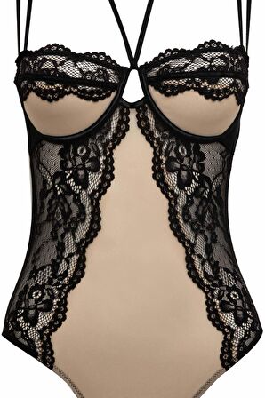 DeFacto Dantelli Bodysuit-Fall in Love B8867AX24HSBK81