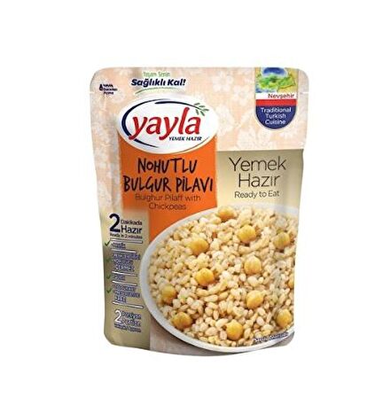 Yayla Yemek Hazır Nohutlu Bulgur Pilavı 250 Gr