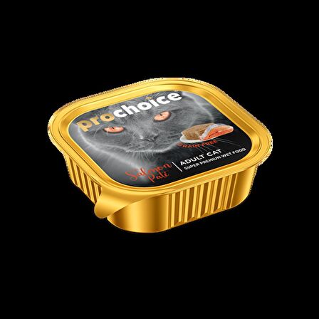 Prochoice Somonlu Pate Ezme  Yetişkin Kedi Maması 100 Gr