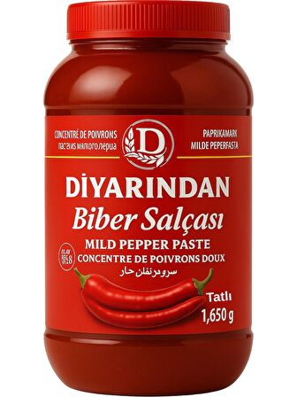 Diyarından Tatlı Biber Salçası 1.650 Gr