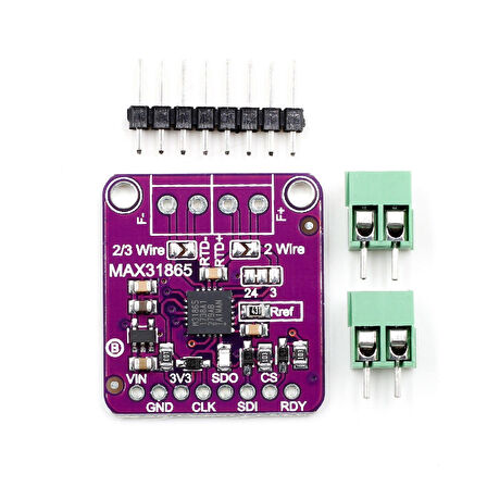 MAX31865 Thermocouple Modül RTD Sıcaklık Isı Sensör Okuyucu 15 Bit ADC SPI PT1000 Kazan Termostat
