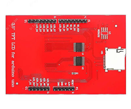 Arduino Uno R3 3.5" Tft Lcd Ekran Modül Resiztif Dokunmatik