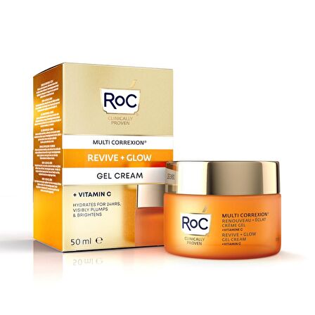 Roc Multi Correxion Revive Glow Moisturizer Aydınlatıcı Yüz Kremi 50ML