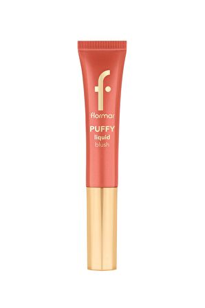 Flormar Puffy Nemlendirici Etkili&Parlak Bitişli Sünger Aplikatörlü Likit Allık-002Peachy Glow-8682536093880