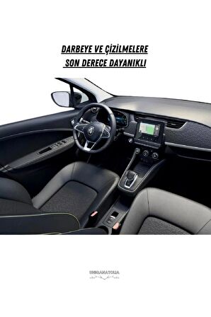 Renault Zoe  2021 2022 7.3 Inç Navigasyon Ve Multimedya Uyumlu Nano Ekran Koruyucu