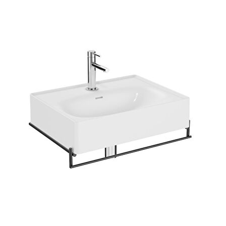 VitrA Equal 64081 Lavabo Ünitesi, 60 cm, Havluluklu, Beyaz