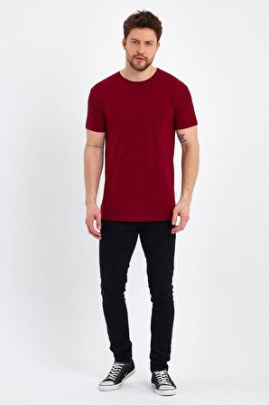 Erkek Bisiklet Yaka Basic Tişört