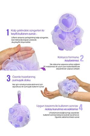 Yumuşak Banyo Lifi KUNDAL Soft Buble Sponge