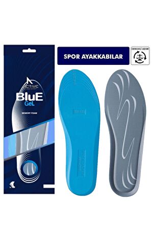 BG186 | Yumuşak Memory Foam, Hafızalı Darbe Emici, Ortopedik Konfor, Sneaker İçin İç Tabanlık