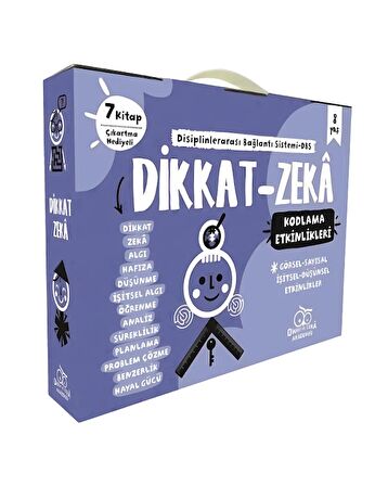 Dikkat Zeka 2. Sınıf Seti - 8 Yaş (7 Kitap Takım)