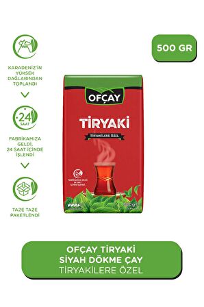 Ofçay Tiryaki Dökme Siyah Çay 500gr