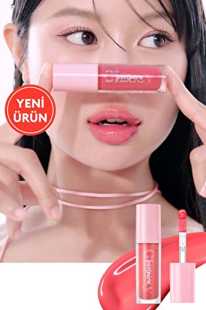 Dudaklara Dolgun ve Işıltılı Görünüm Sunan PERIPERA Ink Glasting Lip Gloss (12 Comfy Cozy)