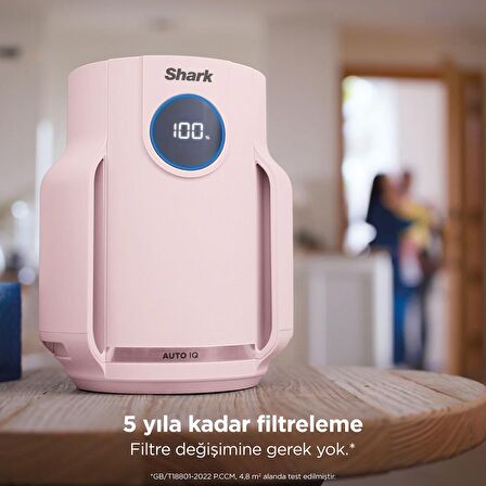 Shark NeverChange5 Compact Pro Hava Temizleyici - Pembe