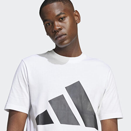 adidas M BL SJ T Beyaz Erkek Sporcu Tişört JE8943