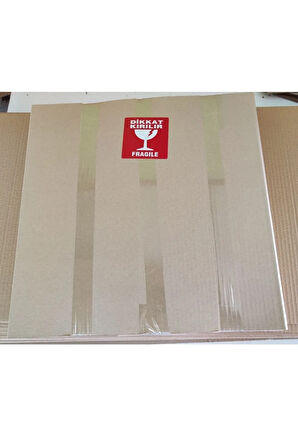 Renkli Baskı Bozkurt Türk Bayrağı Desenli Sayılı Hediyelik Ahşap Sessiz Duvar Saati 50cm