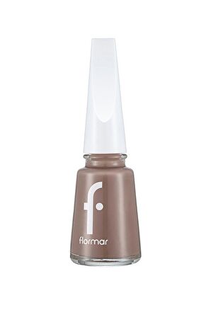 Flormar Nail Enamel Yüksek Pigmentli & Parlak Bitişli Oje Fne-508 Mınky Brown
