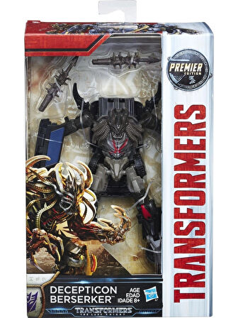 Transformers: The Last Knight Premier Edition Deluxe Decepticon Berserker Aksiyon Figür