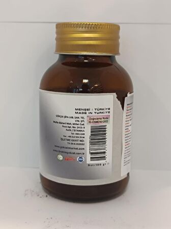 Yaban Mersini Toz Ekstresi (BLUEBERRY POWDER EXTRACT) 100 Gr. Cam Kavanoz