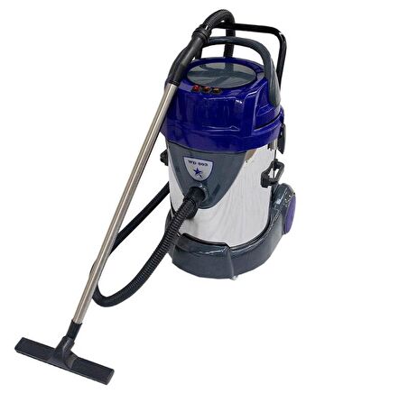 Cleanvac WD803 Sanayii Tipi Üç Motorlu Sessiz Islak Kuru Süpürge