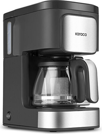 Karaca Just Coffee Aroma 2 in 1 Filtre Kahve ve Çay Demleme Makinesi Inox