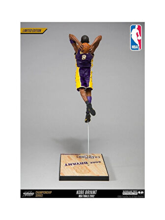 McFarlane Toys Kobe Bryant Limited Edition NBA Finals 2002 Şampiyonluk Figürü