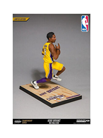 McFarlane Toys Kobe Bryant Limited Edition NBA Finals 2000 Şampiyonluk Figürü