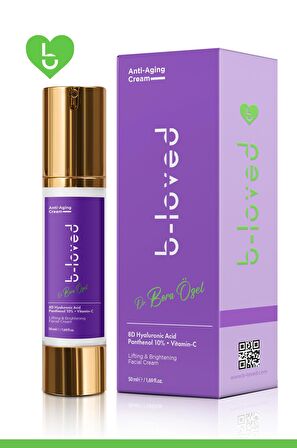 8d Hyaluronik Asit, Vitamin C Ve Pantenol Içeren Sıkılaştırıcı Ve Parlatıcı Yüz Kremi