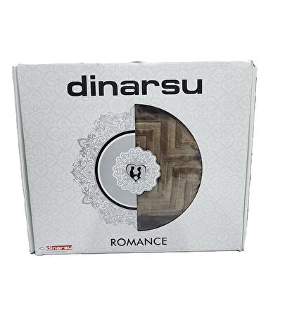 DİNARSU ROMANS EMBOSS ÇİFT KİŞİLİK BATTANİYE KAHVE
